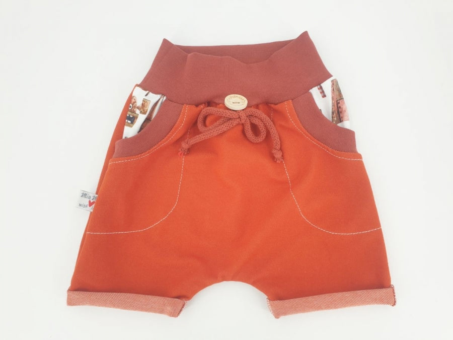 kurze Hose von Atelier MiaMia Baby und Kleinkind Hose kurz Handmade