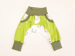 Atelier MiaMia - Popo Bloomers Gr. 46-110 also as a set with hat and scarf cats light green 18