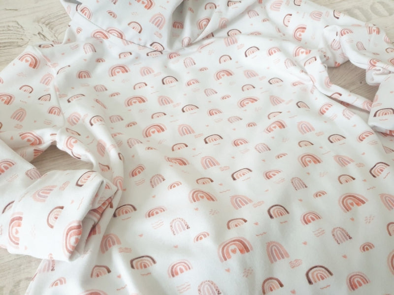 Atelier MiaMia - hoodie dress baby child size 56-140 designer limited rainbow 20