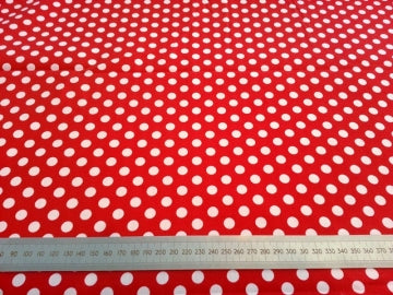 rot große Punkte