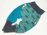 Atelier MiaMia-Rocky Pumphose Gr. 46-110 also as a set with hat and scarf biker blue black 24