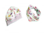 Atelier MiaMia set berretto cappello e sciarpa fenicottero rosa n. 60