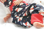 Atelier MiaMia Cool bloomers or baby set short and long polar bears blue red 63