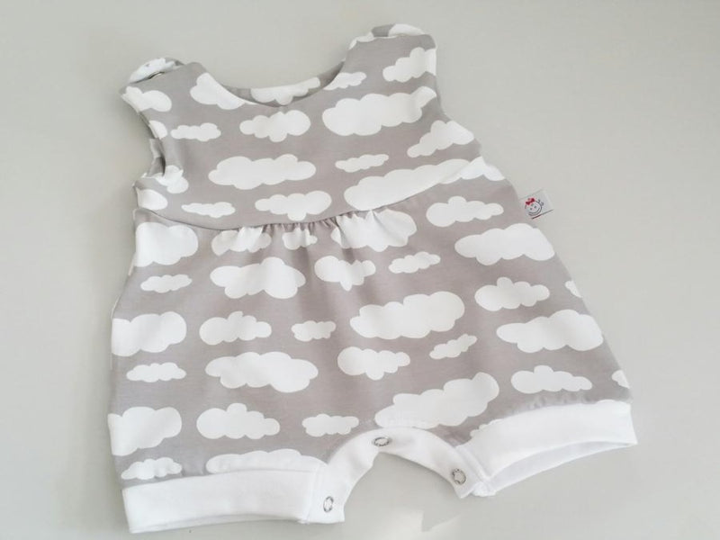 Atelier MiaMia onesie short and long also as baby cloud gray 67