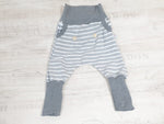 Atelier MiaMia Cool Bloomers or Baby Set Striped Gray 80