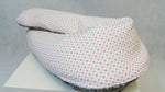 Atelier MiaMia nursing pillow or side sleeper pillow heart 80