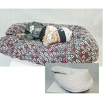Atelier MiaMia cuscino allattamento o cuscino per traversina cuore 80