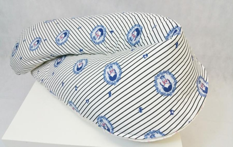Stillkissen oder Seitenschläferkissen Lagerungskissen Mädchen Blau 81 von Atelier MiaMia
