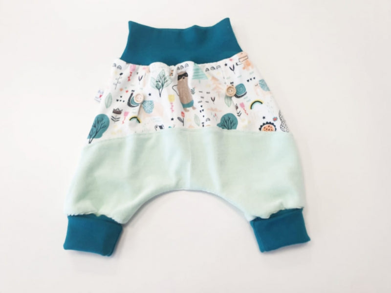 Atelier MiaMia sweetie bloomers or baby set short and long girls animals forest 8