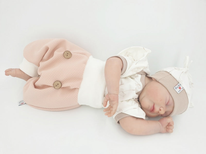 Atelier MiaMia Cool bloomers or baby set Structure Nude 96