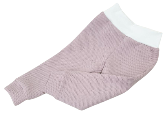 Atelier MiaMia baby and children leggings waffle jersey pink size 50-116