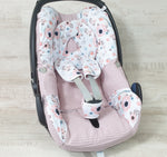 Maxi Cosi Babyschalenbezug, Ersatzbezug oder Spannbezug Rotkehlchen 111 von Atelier MiaMia