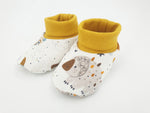 Atelier MiaMia slippers, dinosaur shoes