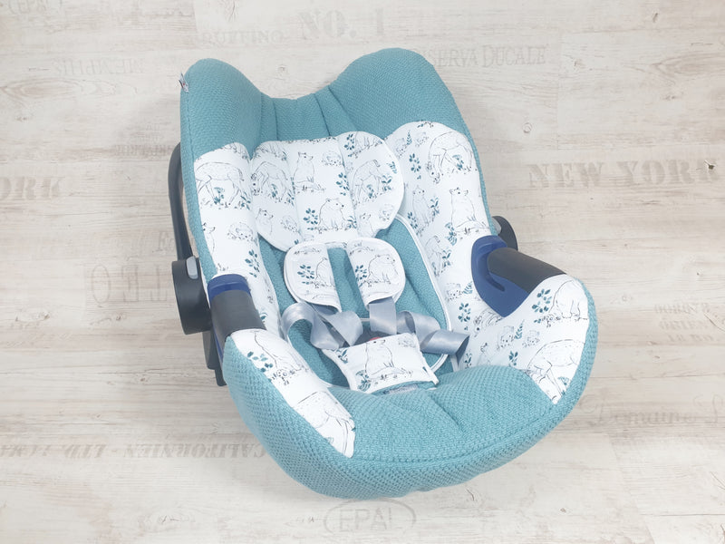 Atelier MiaMia baby seat cover Römer Britax Babysafe i-size