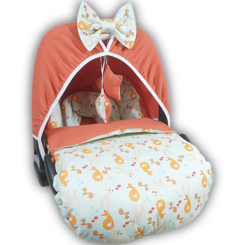 Maxi Cosi baby seat cover, replacement cover or fitted cover deer/fox113