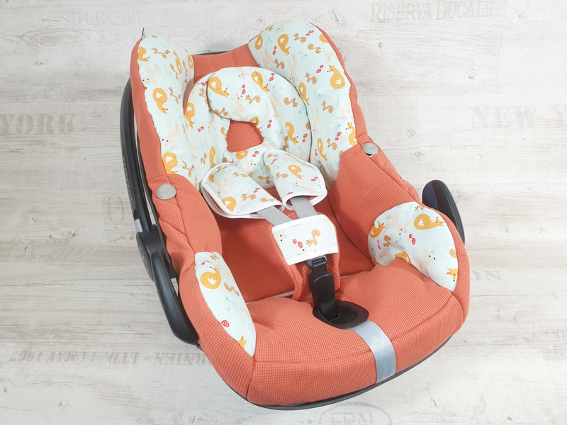 Maxi Cosi Babyschalenbezug, Ersatzbezug oder Spannbezug  Reh/Fuchs113 von Atelier MiaMia
