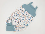 Atelier MiaMia bib romper short and long also as baby set tools