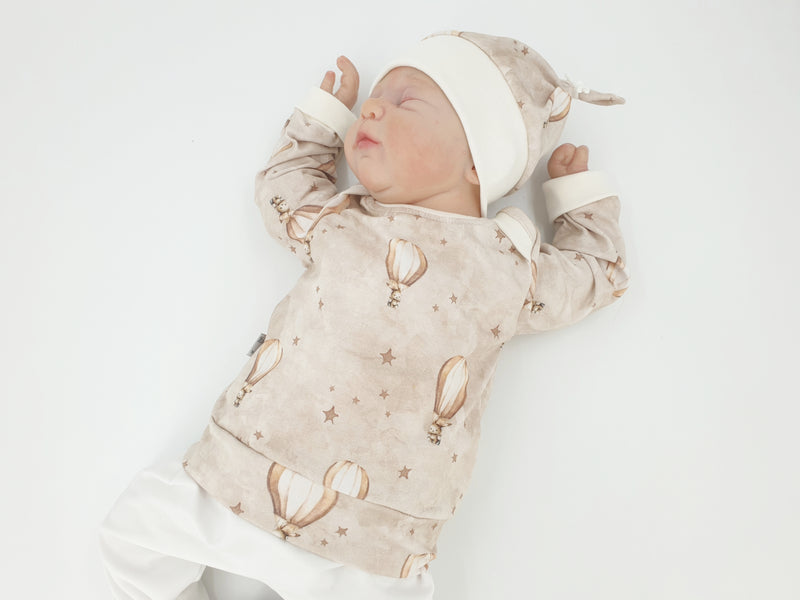 Atelier MiaMia - Hoodie sweater bunny baby child from 44-122 short or long-sleeved Designer Limited !!
