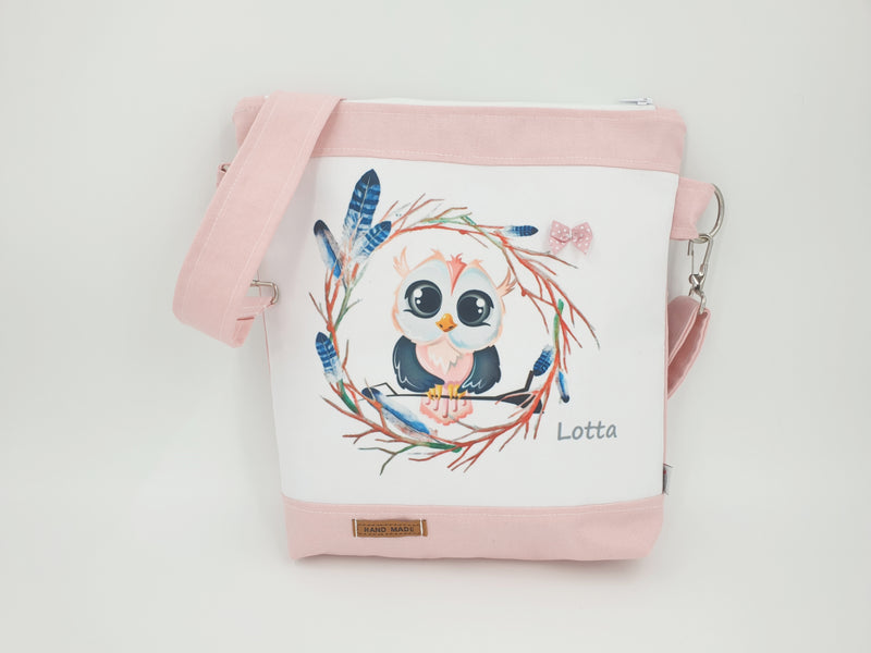 Kindergarten bag, children's bag 48 owl
