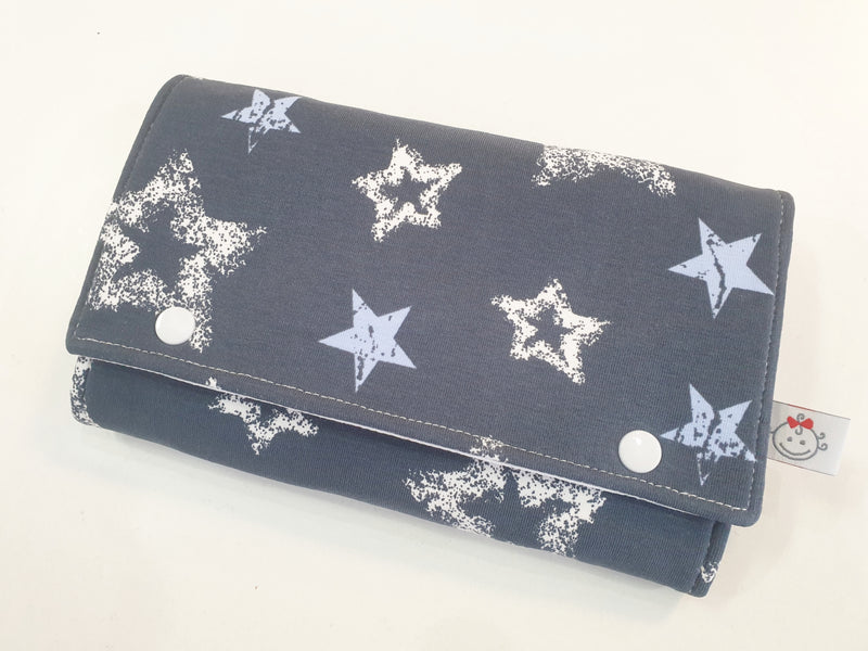 Atelier MiaMia purse stars smoke blue