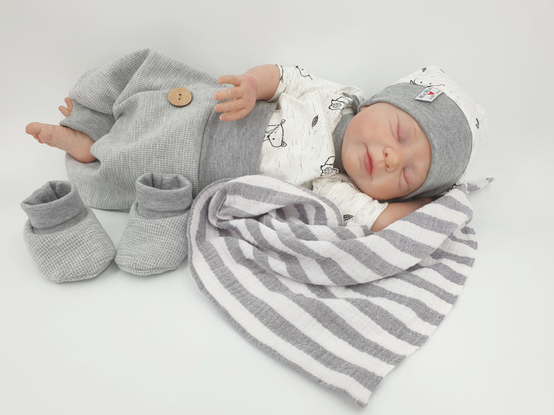 Atelier MiaMia body with short and long sleeves, also available as a fox baby set