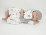 Atelier MiaMia onesie short and long also as a baby set foxes