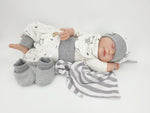 Pumphose oder Set Baby von 50-140 Designerbabyhose Füchse von Atelier MiaMia