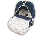 Maxi Cosi Babyschalenbezug, Ersatzbezug oder Spannbezug maritim 123 von Atelier MiaMia