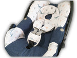 Maxi Cosi Babyschalenbezug, Ersatzbezug oder Spannbezug maritim 123 von Atelier MiaMia
