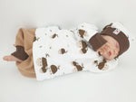 Hoodie Pullover Eicheln Baby Kind ab 44-122 kurz oder langarm  Designer Limitiert !! von Atelier MiaMia