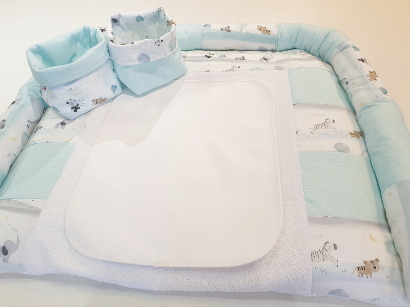 Atelier MiaMia changing mat changing mat changing table bunny grey