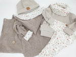 Atelier MiaMia leggings per neonati e bambini rosa tenue taglia 50-116