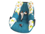 Maxi Cosi Babyschalenbezug, Ersatzbezug oder Spannbezug Dinos von Atelier MiaMia
