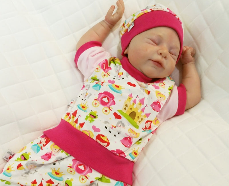Hoodie Pullover Prinzessinnen Schloss 79 Baby Kind ab 44-122 kurz oder langarm  Designer Limitiert !! von Atelier MiaMia