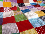 Experience blanket CVI blanket, colorful squares, ED13