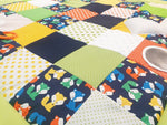 Adventure blanket CVI Blanket // 75 colorful foxes