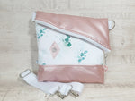 Handbag // 14 rose eucalyptus