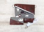 Handbag //7 elephants brown
