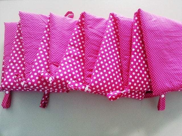 Nestchen einfach in vielen Farben 420cm (pink) von Atelier MiaMia