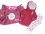 Atelier MiaMia leggings per neonati e bambini melone taglia 50-116