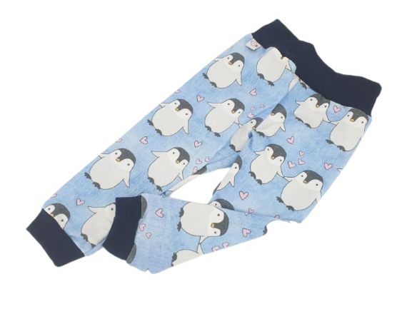 Atelier MiaMia leggings per neonati e bambini pinguini taglia 50-116